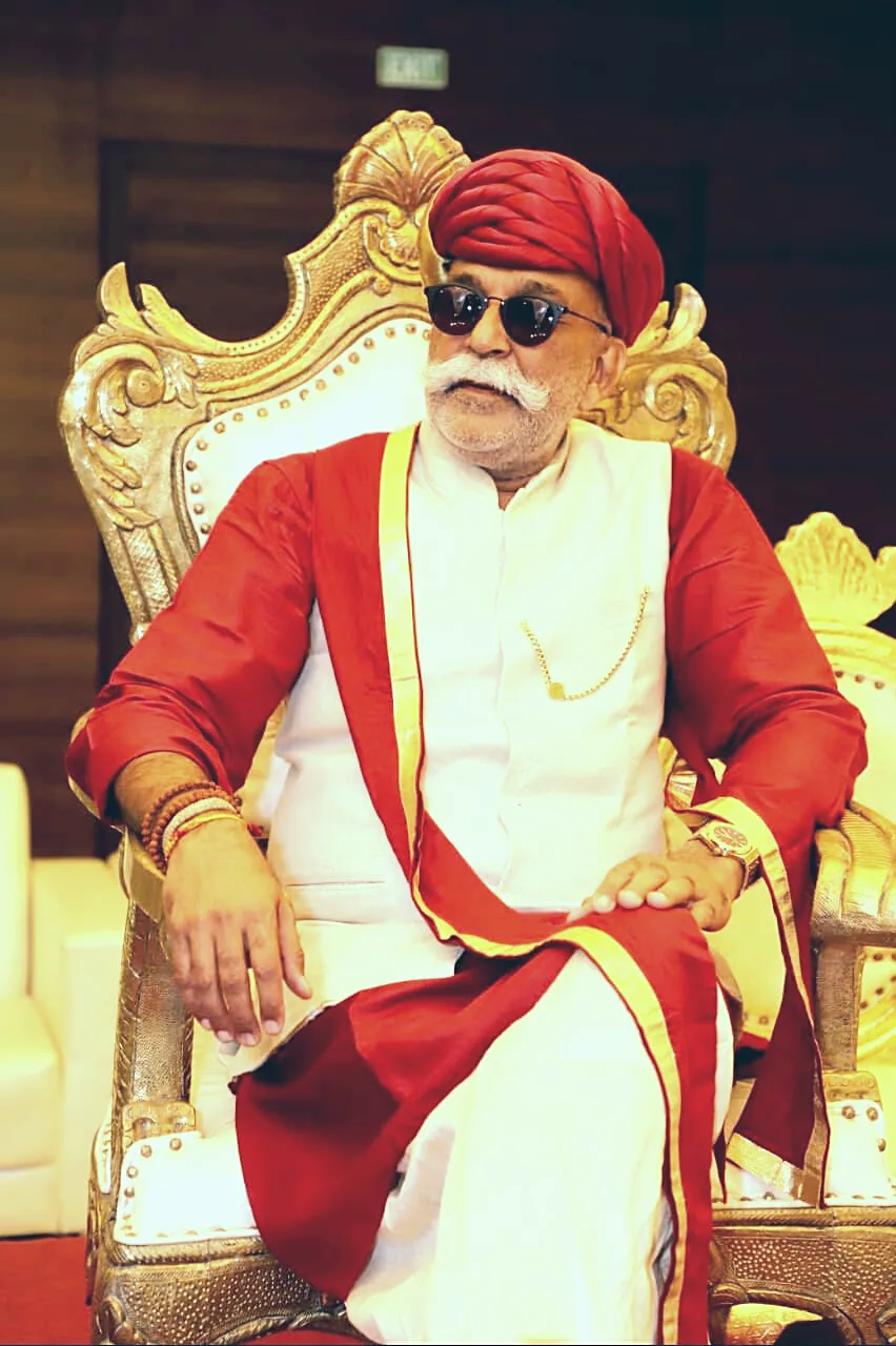 Mehul Vadodaria in a heritage portrait