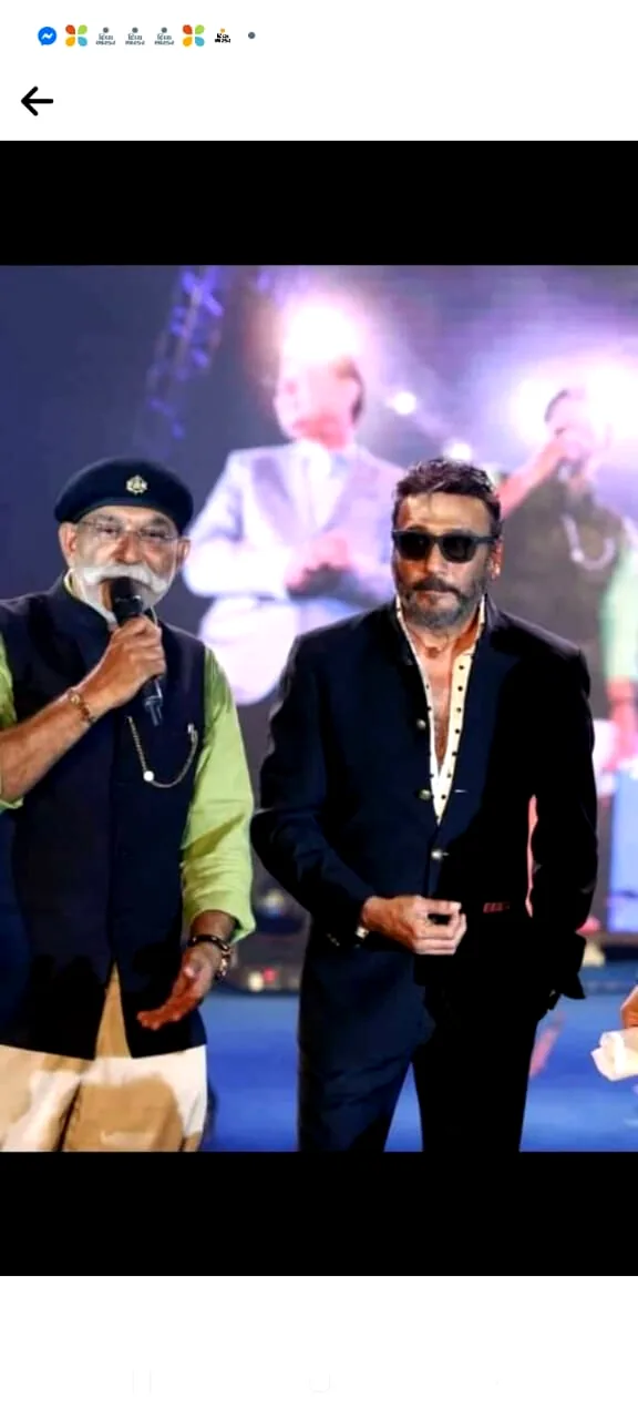 Mehul Vadodaria during a stage appearance